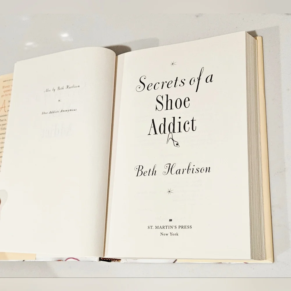 BOGO Secrets of a Shoe Addict Book by Beth Harbison Hardcover